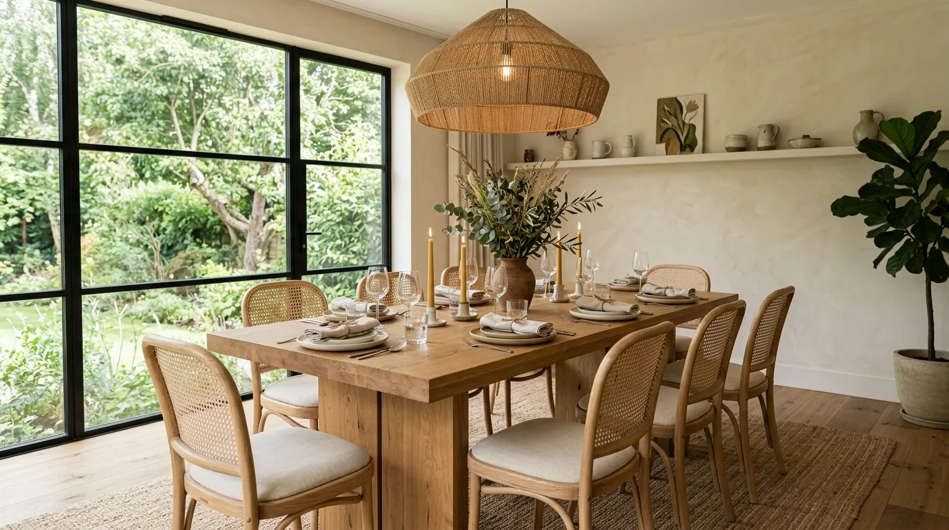 Finish with a dining room that feels airy and settled inspiration for an organic modern dining room.